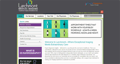 Desktop Screenshot of larchmontimaging.com